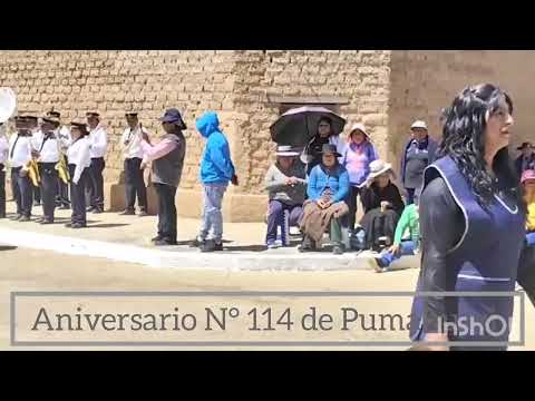 PUMAHUASI ANIVERSARIO 114  DESFILE CÍVICO.