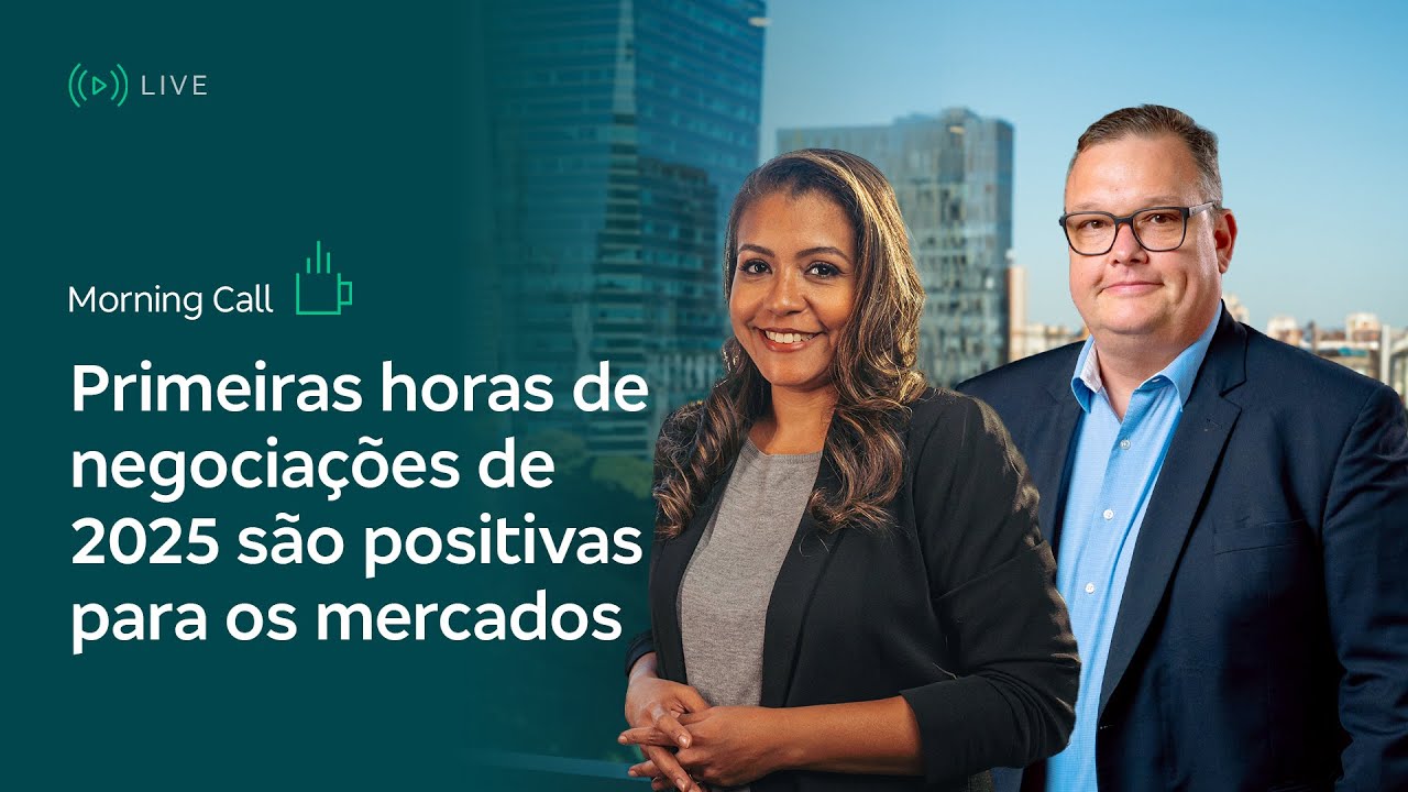 Morning Call – Primeiras horas de negociações de 2025 são positivas para os mercados - 02/01