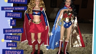 Tonner Wonder Woman Deluxe &amp; Supergirl Deluxe Doll Review