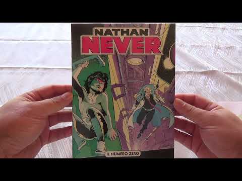 Copertine Nathan Never serie originale dal N° 1 al N° 12 + 1° Speciale.