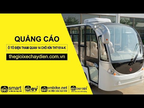 Đánh giá ô tô điện tham quan 14 chỗ kín THT1514-K