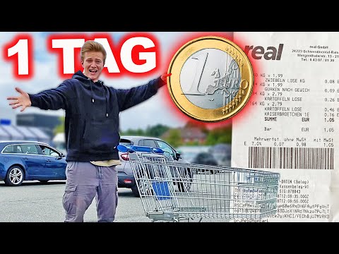 Surviving 24 hours on €1.00! 😖 with @Chrissi