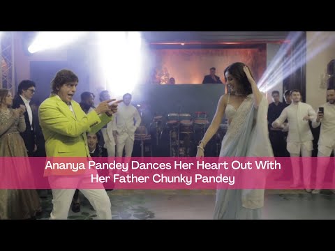 Ananya Pandey and Chunky Pandey Set the Stage on Fire with Their Bollywood Dance Moves!