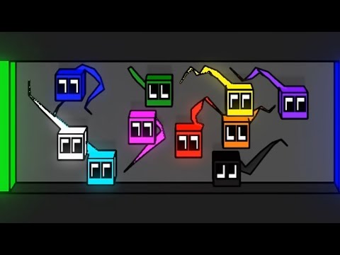 Cube Battle Royale: Survival of the Strongest Cubes