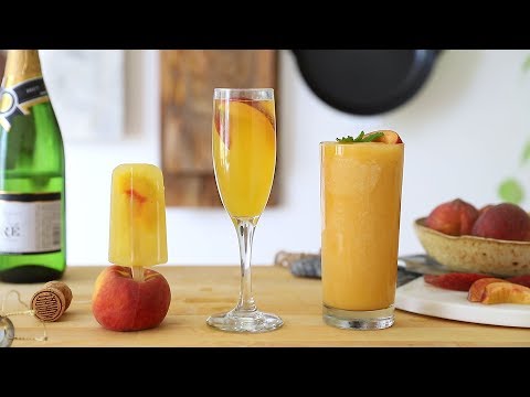 Bellini Recipe 3 Different Ways!
