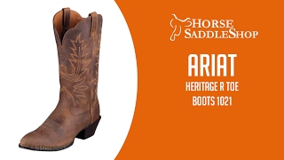preview picture of video 'Ariat Women's Western Heritage R Toe Boots'