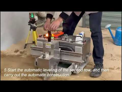 Screed robot Video