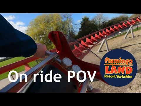 Velocity@flamingoland  Front row On ride POV