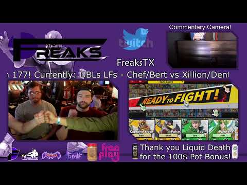 Freaks Richardson 177 Doubles LF - Bert The Dragon/Chef vs Denti/Xillion - SSBU