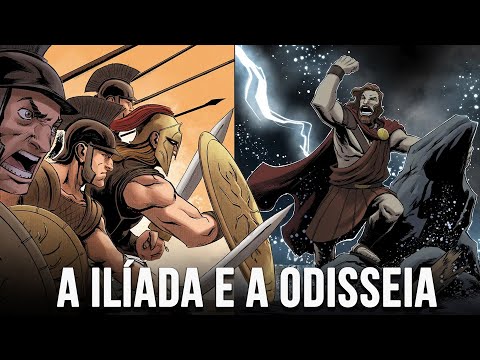 A ILÍADA e a ODISSEIA de Homero (COMPLETO) A História das MAIORES Aventuras ÉPICAS da Mitologia