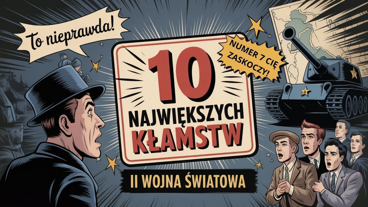 10 Największych Kłamstw, w Które Wierzyliśmy o II Wojnie Światowej!