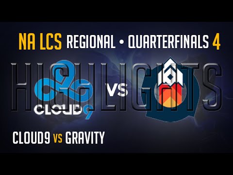 Cloud 9 vs Gravity Game 4 HIGHLIGHTS | Quarter final NA LCS Regional Qualifier S5 | C9 vs GV
