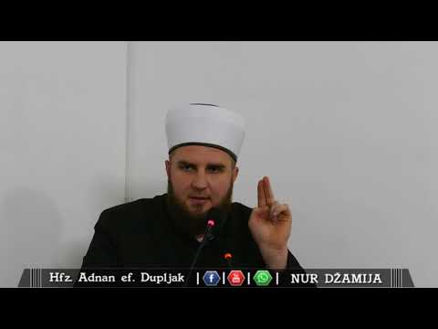 Vrijednost zikra nad sadakom - Hfz. Adnan Dupljak (25. hadis)