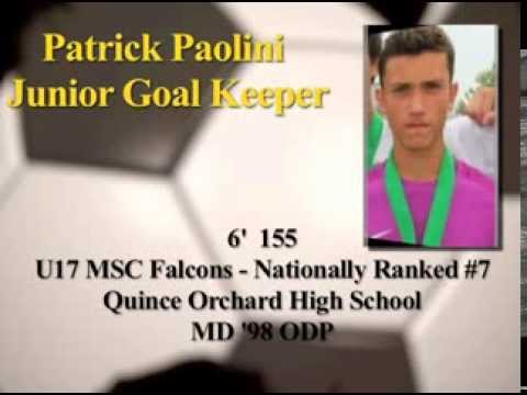 Patrick Paolini U17 Quince Orchard/MSC Falcons Keeper