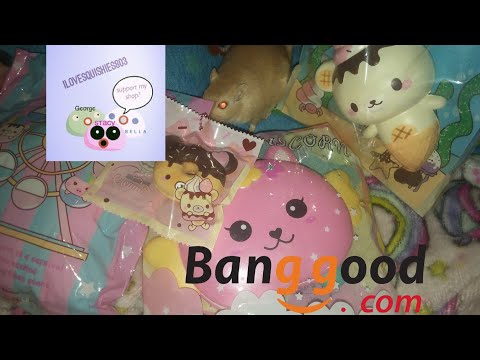A VERY YUMMII SQUISHY PACKAGE!! + BANGGOOD PACKAGE 💕💕 Video