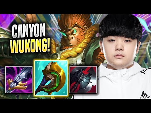 CANYON IS SO CLEAN WITH WUKONG! - DK Canyon Plays Wukong JUNGLE vs Viego! | Season 2022