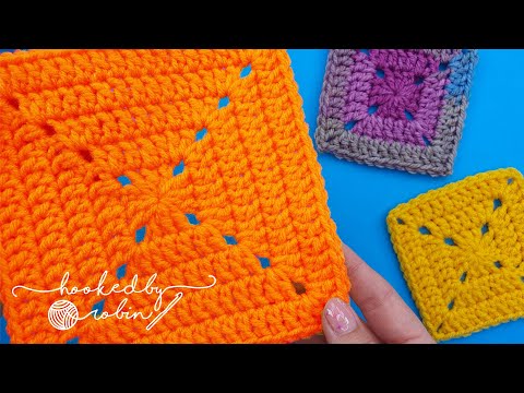 How to Crochet a SEAMLESS Solid Square WITHOUT Turning! 🧶