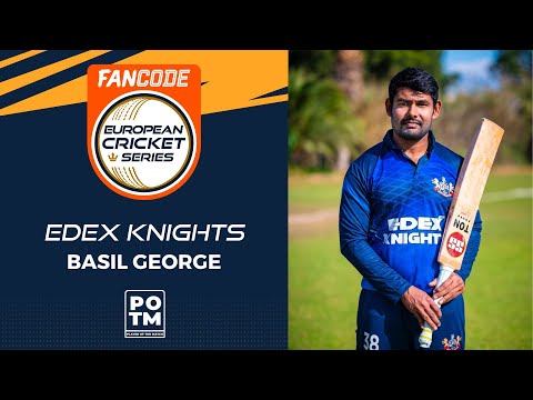 POTM: B.George - Match 21 - OVR vs EDK | Highlights | FanCode ECS Malta, 2022 Day 6 | ECS22.647