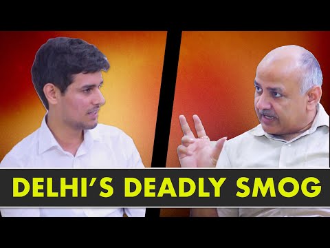 Manish Sisodia Exclusive Interview with Dhruv Rathee | Smog in Delhi & Odd-Even Video