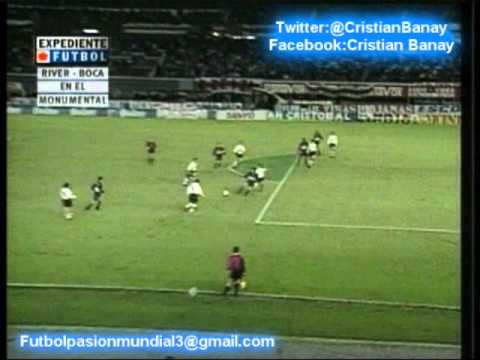 River 2 Boca 4 Clausura 1995 Los goles