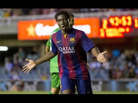 Jean Marie Dongou-All Goals-2014/15-Barcelona B-HD