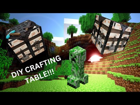 REAL LIFE MINECRAFT TABLE?!