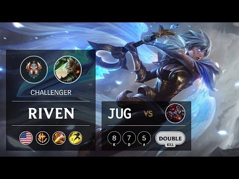 Riven Jungle vs Shaco - NA Challenger Patch 9.24