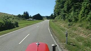 preview picture of video 'Mit dem Hürlimann Traktor durch Steinhilben 2011 oder Street View Oberstetter - Wilsinger Str'