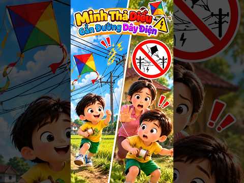 Minh Thả Diều Gần Đường Dây Điện Và lời khuyên của mẹ.⚡