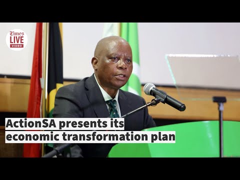 ActionSA presents its economic transformation plan