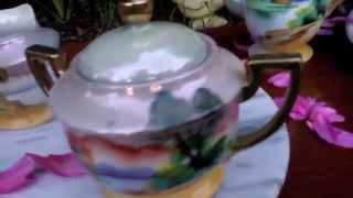 Download lagu 1930'S NORITAKE CHIKARAMACHI EGG SHELL HAND PAINTED COFFEE SET ~ JAPAN mp3