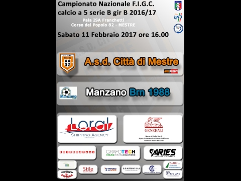 asd Città di Mestre vs Bassa Manzano: 8 - 1