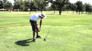 J. Cole playing golf with his Dreamville family