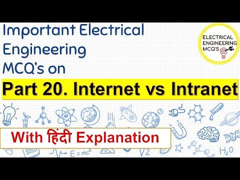 Important BMC Sub Engineer MCQ 🔴 | Part.20 Internet vs Intranet | With हिंदी Explanation Video