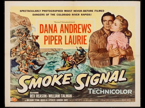 SMOKE SIGNAL (1955) Theatrical Trailer - Dana Andrews, Piper Laurie, Rex Reason