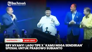 Download lagu SBY Nyanyi Lagu Band Tipe X 'Kamu Ngga Sendirian' Spesial untuk Prabowo mp3