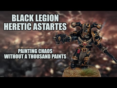 Painting Black Legion, or "How I Went Mad and Turned to Chaos" [How I Paint Things]