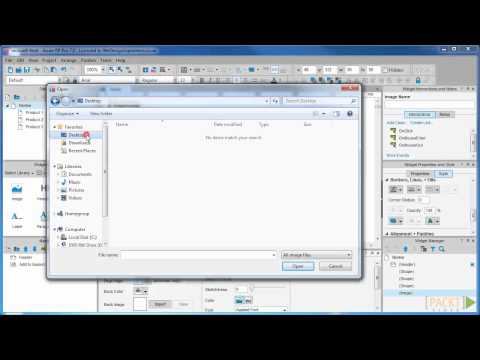 Learning Axure RP Tutorial Converting Widgets to a Dynamic Panel | packtpub com