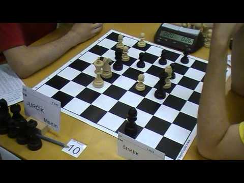 6.10. FM Martin Jurčík - FM Petr Šimek 1/2 - 1/2