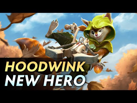 Hoodwink NEW HERO Preview — 7.28 The Mistwoods Dota Update