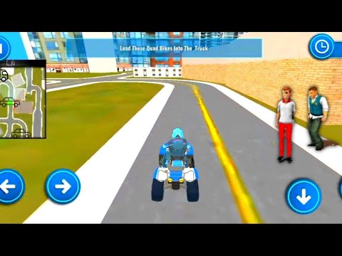 Police 🚓 Transport Car Games - Quad Simulator - GamePlay 2022