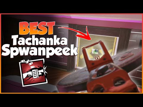 Best Tachanka Spawnpeek and Gameplay - Rainbow Six Siege