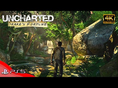 UNCHARTED 1 DRAKE'S FORTUNE | PS5 | Gameplay Walkthrough Part 1 FULL GAME - No Commentary 4k 60Fps