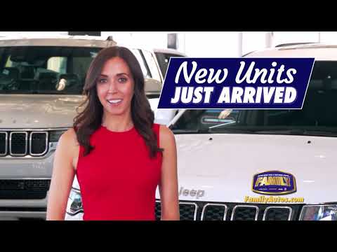 New Units Have Just Arrived | Family Autos
