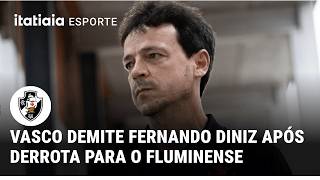VASCO DEMITE FERNANDO DINIZ APÓS DERROTA PARA O FLUMINENSE NO CARIOCA