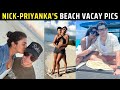 Priyanka Chopra SIZZLES In A Black BIKINI As She POSES With Nick Jonas At A BEACH Pics Go VIRAL