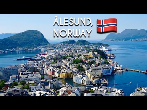 The Most Beautiful City In Norway - ÅLESUND - Surrounded by Fjords and Mountains #alesund