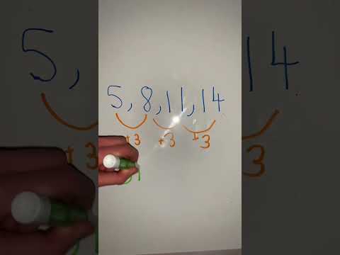 How to find nth term SIMPLE #shorts #maths