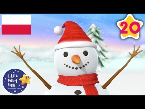 Ulepmy Bałwana! | 20 Minut Piosenek dla Dzieci | Little Baby Bum po Polsku