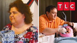 This Cheapskate's Husband Pulls Out His Wife's Tooth! | Extreme Cheapskates | TLC